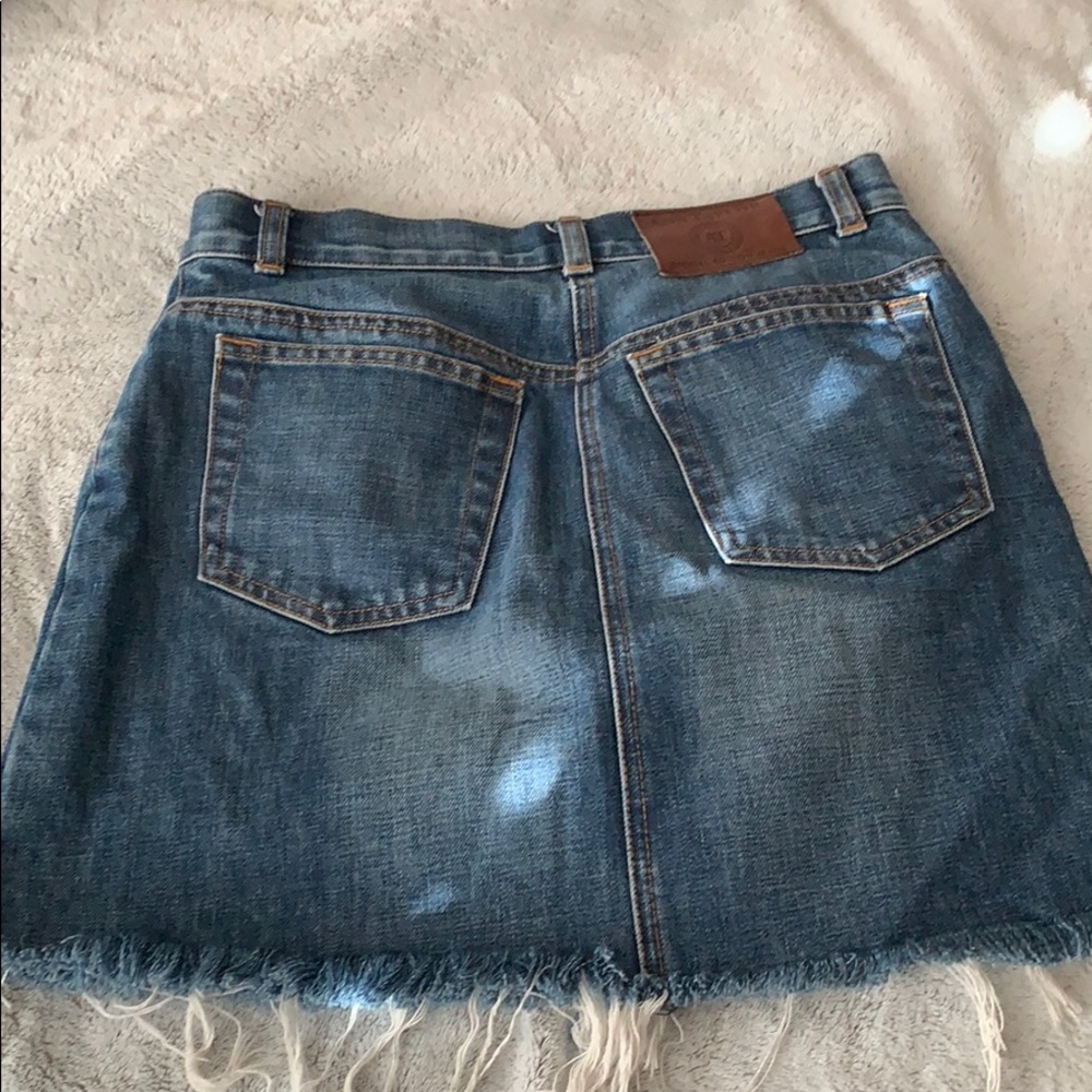 Vintage denim skirt